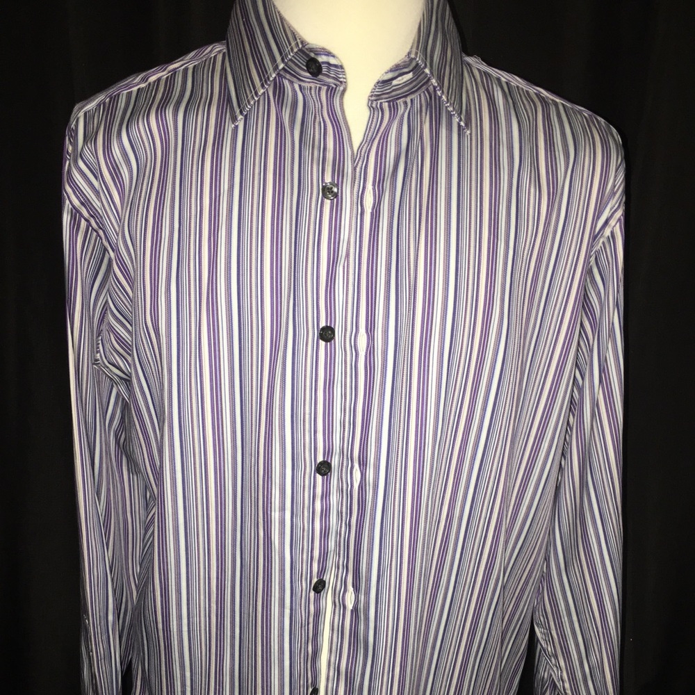 Kenneth Roberts Platinum Slim Fit Long Sleeve